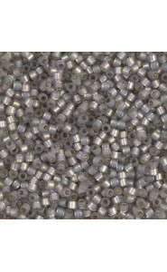 Miyuki delica beads 10/0 - Silver lined taupe alabaster dyed DBM-630